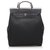 Hermès Hermes Black Herbag Backpack Leather Cloth Pony-style calfskin Cloth  ref.215050