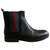 Gucci Ankle Boots Black Leather  ref.215151