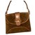 AUTHENTIC Vintage very rare GUCCI tote Light brown Suede  ref.215152