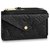 Louis Vuitton LV Card Holder recto verso new Black Leather  ref.215293