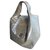 Chanel Handbags Silvery Leather  ref.215333