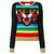 Gucci 1,5$ K Angry Cat Pullover Mehrfarben Wolle  ref.215368