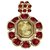 Chanel Collane con ciondoli Rosso D'oro Giallo Vetro  ref.215391