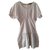 Isabel Marant Vestidos Beige Viscosa Lino  ref.215403