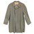 raincoat man Burberry vintage sixties t 52 Khaki Cotton Polyester  ref.215427