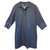 Burberry woman raincoat vintage t 48 Navy blue Cotton Polyester  ref.215441