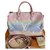 Louis Vuitton Speedy 30 Escale Pastel Pink Cloth  ref.215522