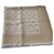 Louis Vuitton Cachecol brilho monograma Bege Seda  ref.215685