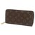Louis Vuitton Zippy Wallet unisex long wallet M41895 fuschia Cloth  ref.215704