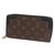 Louis Vuitton Zippy Wallet Retiro portafoglio lungo unisex M61855 Noir Nero Tela  ref.215706