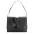 Jil Sander Black Leather Shoulder Bag Grey Pony-style calfskin  ref.215862