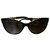 Chanel Sonnenbrille Schwarz Acetat  ref.215931