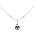 Dior Silver Heart Pendant Necklace Silvery Metal  ref.215967