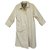 womens Burberry vintage t trench coat 46 Beige Cotton Polyester  ref.216097