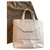 Lancel Enveloppe leather bag Beige  ref.216313
