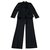 Dimension Ensemble tailleur pantalon noir Polyester  ref.216372