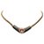 Set di orecchini per collana in oro Dior Multicolore D'oro Metallo  ref.216534