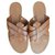 Sartore p sandals 37,5 New condition Light brown Leather  ref.216615