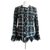 Chanel 7Veste en tweed K $ 'Arctic' Noir  ref.216659