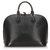 Louis Vuitton Black Epi Alma PM Leather  ref.216848