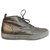 sneakers Sartore p 38,5 en python Bronze  ref.216986