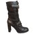 Céline p boots 39 Dark brown Leather  ref.217033