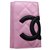 Chanel Cambon Rosa Couro  ref.217443