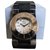 Dinh Van Cible watch 28 steel Black Silver hardware Resin  ref.217599