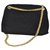 Chanel velvet clutch handbag 1980’s Black  ref.217644