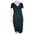 Autre Marque Lace dress with embroidery Black Green Polyester  ref.217718