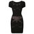 Chanel la petit robe noir Nero Tela  ref.217868