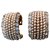 Chanel Earrings Silvery Golden Metal Pearl  ref.217904