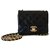 Chanel Handbags Black Leather  ref.217934