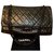 Chanel black 2.55 Reissue 227 flap bag Leather  ref.217973