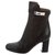 Hermès Joueuse ankle boots, size 38 IT Black Leather  ref.218125
