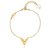 Louis Vuitton ESSENTIAL V BRACELET vuitton Golden Metal  ref.218171
