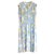 Bottega Veneta Resort 15 Floral Dress w/Raw Edges Blue Viscose  ref.218198
