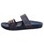 Louis Vuitton sandali Marrone Nero Pelle Tela  ref.218210