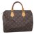 Louis Vuitton Speedy 30 Brown Cloth  ref.218238