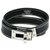 Bracelet Hermès Cuir Noir  ref.218245