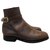 JM WESTON BOOTS 721T.39 5,5 D Dark brown Leather  ref.218510
