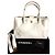 Borsa tote executive bianca Chanel GHW Bianco