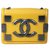 Chanel atemberaubende Brick Boy Tasche Gelb Leder  ref.218589