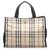 Burberry Brown House Check Canvas Handbag Multiple colors Beige Cloth Cloth  ref.218707