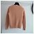 uniqlo 100% Wollpullover mit Rundhalsausschnitt in Kamelbraun. Größe XS. - Ansicht 4