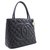CHANEL Silver Medallion Caviar Shoulder Bag Shopping Tote Black Leather  ref.218983