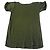 ISABEL MARANT ETOILE Camiseta lin vertTM Verde oliva