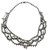 Tom Binns Barbed Wire & Crystal Necklace Silvery Glass  ref.219208