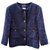 Chanel 5Veste en tweed et denim K $ Multicolore  ref.219342