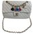 Timeless Chanel Branco Couro  ref.219415